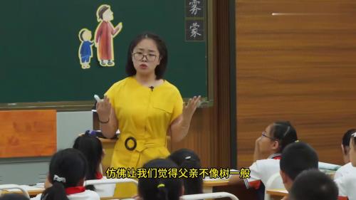 《父亲树林和鸟》部编版语文三年级上册新课标优质课视频