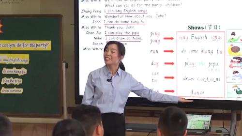 《PEP 5 Unit 4 Part A Let’s talk & Let’s Learn1》人教版五上英语新课标示范课视频