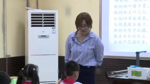 《树之歌》部编版语文二年级上册公开课视频