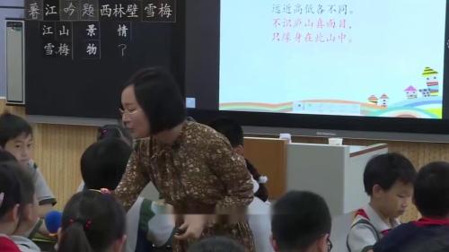 《古诗三首,题西林壁 雪梅》第二课时 部编版语文四上优质课视频