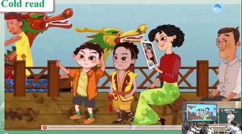 《The Dragn Boat Festival 》2024小学英语与传统文化融合绘本研讨课优课视频