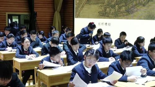 《梦回繁华》人教版八上语文跨学科学习任务群研讨课优课视频