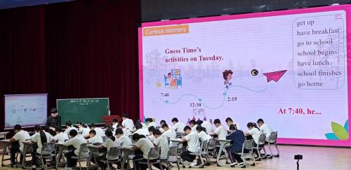 《Unit 5 How different are people‘s daily routines》2024人教版七上英语新教材培训研讨课优课视频