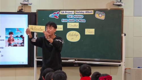 《Project1 A holiday album 》译林版六上英语课内外融合教学赛课视频2