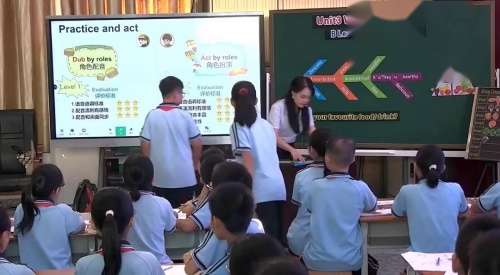 《Unit3 What would you like ？B Let’s talk 》人教版五上英语教学评一体化研讨课视频