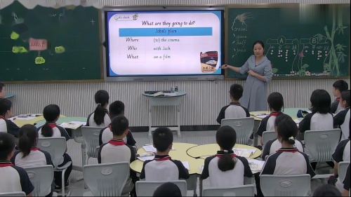 《Unit 3 B Let s talk》人教版六上英语新课标教师技能大赛视频