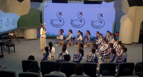 《老爷爷赶鸭》人教版二上音乐新课标新教材唱游课专题教研展示课视频