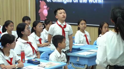 《Then and now c Story time》2024人教版六下英语优课教学研讨课视频