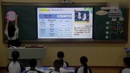 《Unit 4 B Read and write》人教版五下英语研讨课优课视频