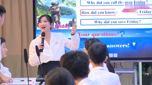 人教版初中英语八下Unit8 Have you read Treasure Island yet？》湖南省-执教老师：袁媛-2024年第十六届初中英语课堂教学观摩课