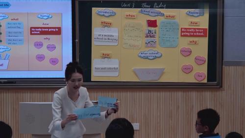 仁爱版七年级英语上册《Unit3 Our Colorful School Life Theme Reading》