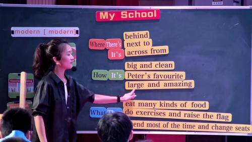 《Unit3 My School SectionB What fun things do you do at school？》2025新人教版七上英语新课标新实施优质课视频