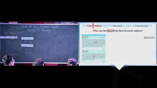 《Unit4 My favourite SectionB Reading 》人教版七上英语新课标新教材优质课视频