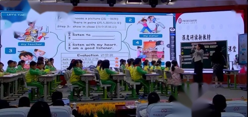《Unit7 Be a good listener Period4》教科版三上英语“新教材新课堂” 融合互联研讨课视频