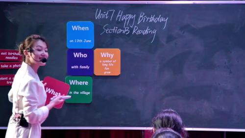 《Unit7 Happy Birthday! SectionB Reading》人教版七上英语新课标新教材优质课视频