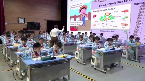 《Unit3 Plants Make Our life Beter Rnod 2 Plants-》北京版五下英语2025研讨课视频