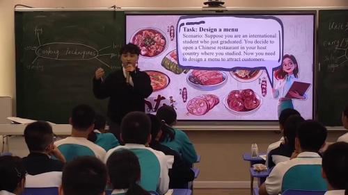 《Unit3 Food and culture project design your own restaurant》人教版高二英语2025研讨课视频
