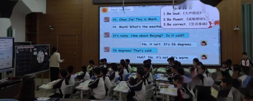 《Unit 3 B Let s talk》人教版四下英语2025研讨课视频