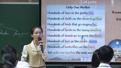 人教版高中英语选择性必修三Unit5 Poems Reading and Thinking 山西 王婉婉-第十四届全国高中英语观摩课