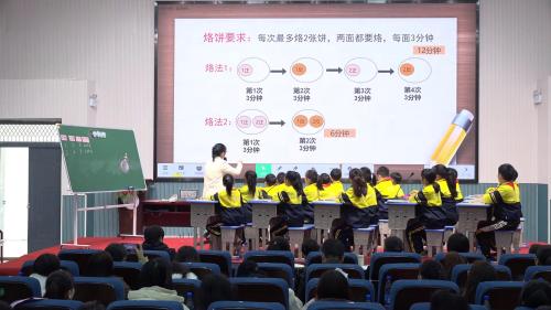 《烙饼问题》2025人教版四上数学公开课视频