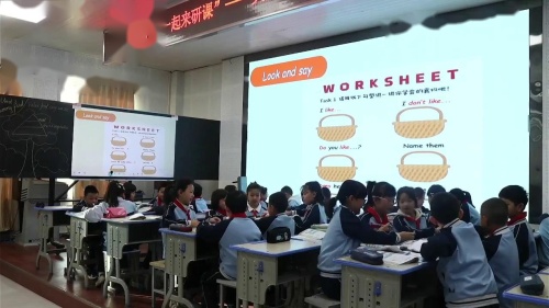 《Unit3 Yummy food Let’s explore 》2025外研版三下英语观摩课视频