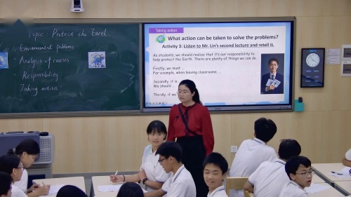 《Review of the Topic Protect the earth 》2025人教版九年级英语复习课视频