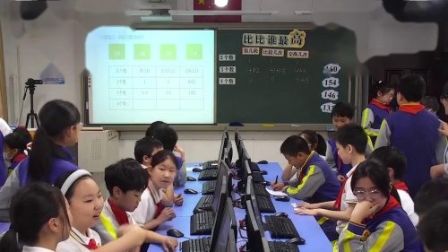 《冒泡排序 ——比比谁最高》小学年级信息技术 聚焦高效与高质量课题，赋能学生素养进阶2025研讨课视频