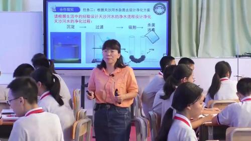 《水的净化》2025九年级化学优质课视频