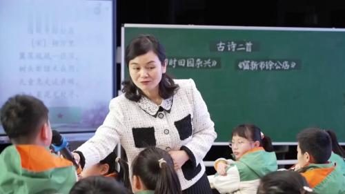 古诗词三首《四时田园杂兴（其二十五）》2025部编版语文四下新课标任务群优课视频-《宿新市徐公店》2025部编版语文四下新课标任务群优课视频-陈培娟