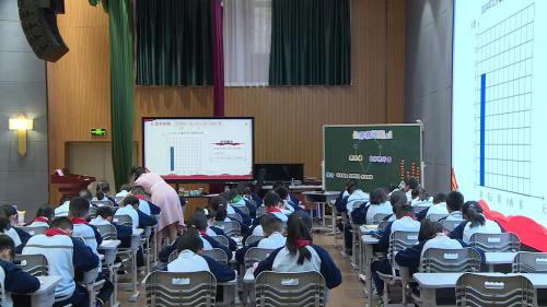 《条形统计图》人教版四上数学践行新课标理念聚焦教学评一致性2025研讨课视频