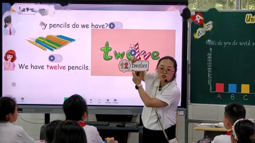 《Unit6 Numbers in life PartA Let’s spell 》2025-人教版三下英语研讨课视频1