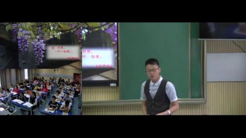 《藤萝瀑布》部编版语文七年级下册优质课视频