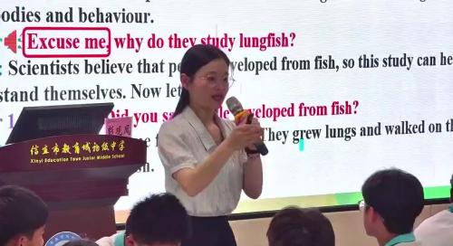 《Unit5 Amazing nature Developing ideas Listening and speaking 》2025-外研版七下英语“三新”研讨课视频