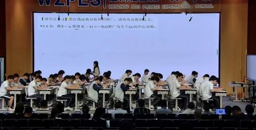 《基于数智化作业的函数对称性复习》人教版九年级数学2025精准教学课堂评审研讨课视频