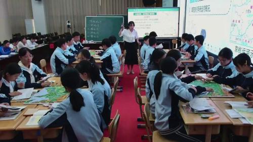 《京杭运河》人教版八上地理2024江西省优课大赛研讨课视频