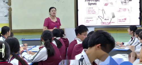 《人物故事类完形填空解题策略》人教版初中英语中考复习备考2025研讨课视频