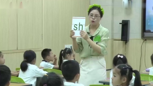 《zh ch sh r》部编版语文一上新课标示范课视频