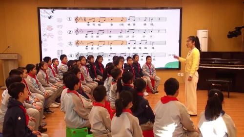 《春天举行音乐会》人音版 四年级音乐2025研讨课视频