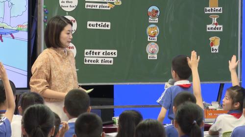 《Have fun after class》译林版英语三年级跨学科课例优课视频-新型教学模式探索与实践