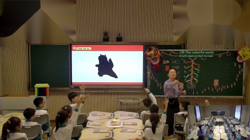 《U5 The colourful world B Read》2025新人教三上英语优质课视频