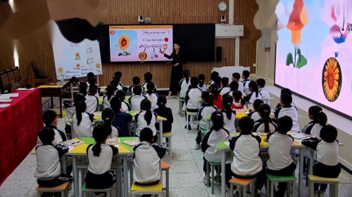 《Unit 5 The colourful world Project & reading time》2025新人教三上英语展示课视频