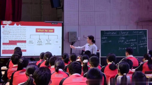 《Chinese Traditional Festivals》人教版英语中考总复习 基于主题意义的以读促写赛课视频-山东-2025英语基本功大赛
