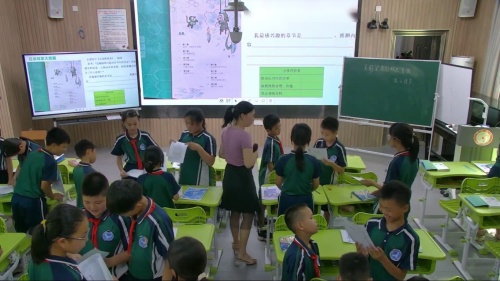 《美丽星来的绿色飞猴》小学五年级语文导读课视频