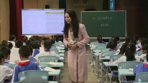 《父亲、树林和鸟》部编版语文三年级上册第七单元-第六届好课我来上教学视频