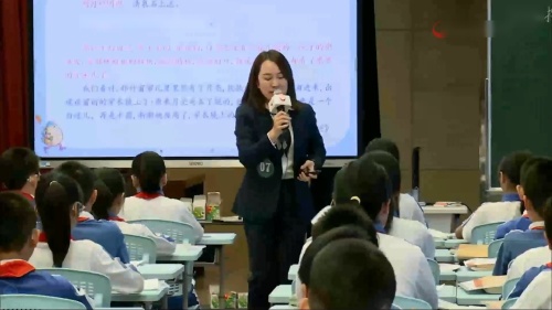 《动态描写和静态描写》部编版语文五年级上册第七单元-第六届好课我来上教学视频