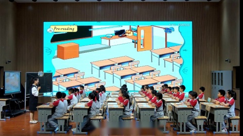 《Unit 1 My classroom B Read and write 》2025人教版四上英语-赣州经开区小学英语青年教师课堂教学竞赛一等奖视频