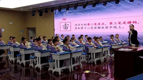 《雷雨》部编版二下语文践行新课程标准实现核心素养提升名师工作室教学展示课视频
