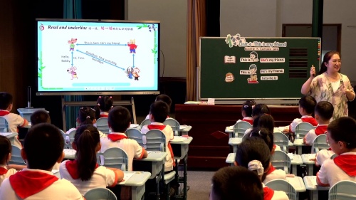 U4-L&C 小学英语三年级上册公开课视频