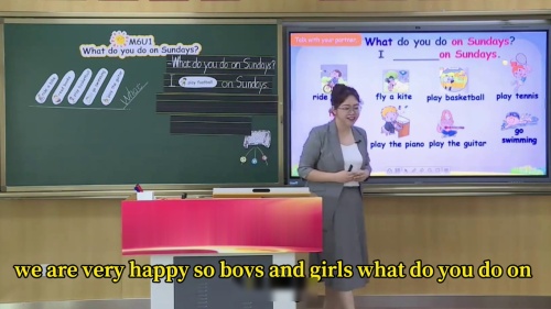 《Module 6 Unit 1 What do you do on Sundays 》外研版二上英语2025青年教师教学竞赛模拟课视频