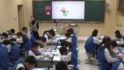 《探索勾股定理》鲁教版数学七年级上册2024公开课教学视频-山东